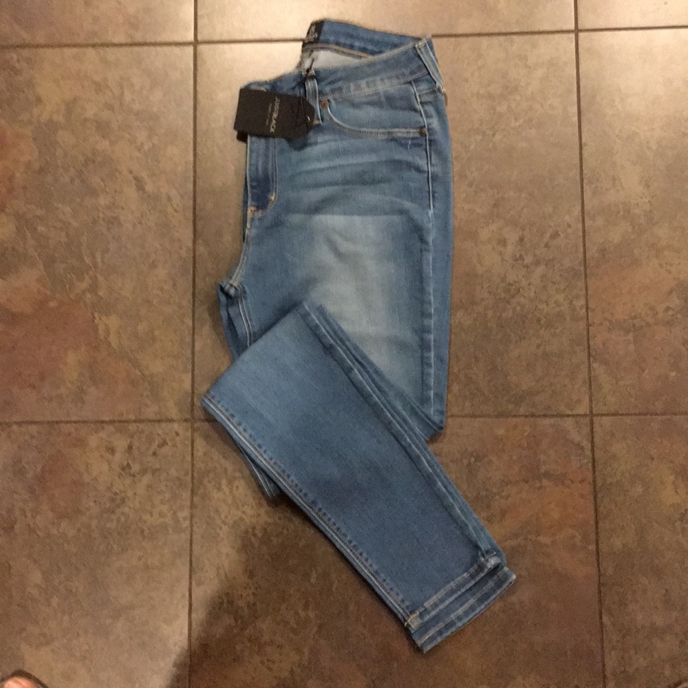 Sale🔹Just Black 9" Rise Over Dye Skinny - Med